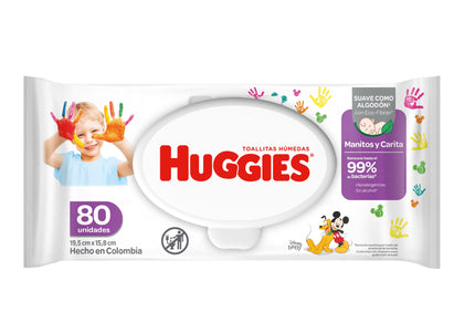 Toallitas Humedas Huggies 80 Und