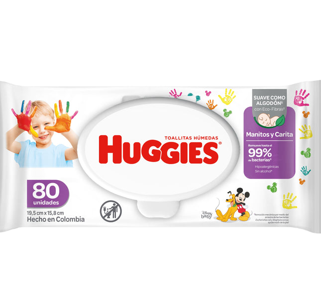 Toallitas Humedas Huggies 80 Und