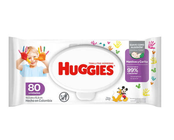 Toallitas Humedas Huggies 80 Und