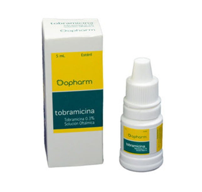 Tobramicina Opharm 0.3 Sol Oft 5Ml