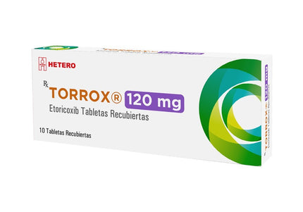 Torrox Etoricoxib 120 Mg 10 Tabletas