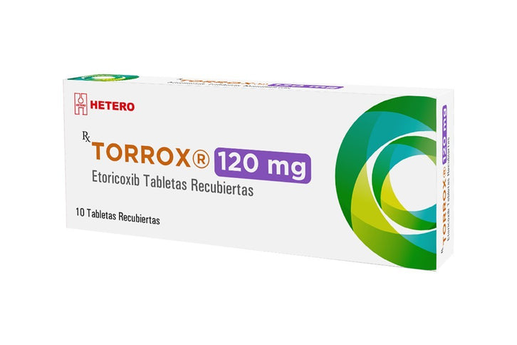 Torrox Etoricoxib 120 Mg 10 Tabletas