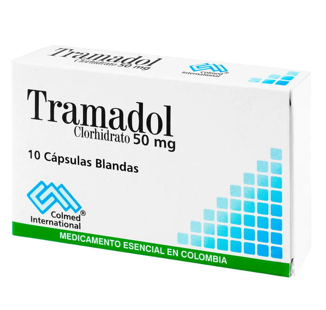 Tramadol 50 Mg 10 Capsulas
