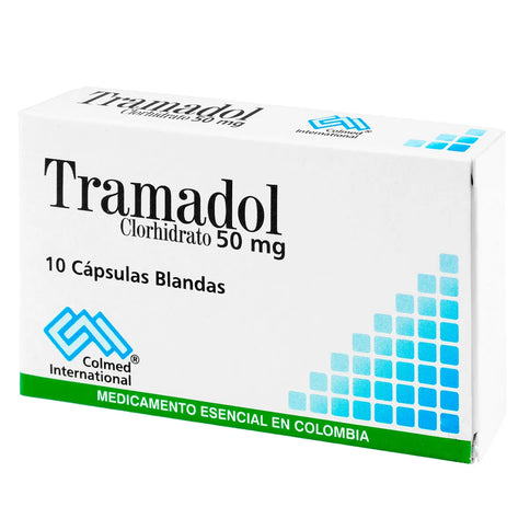 Tramadol 50 Mg 10 Capsulas