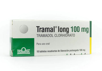 Tramal Long 50 Mg Retard 10 Tabletas