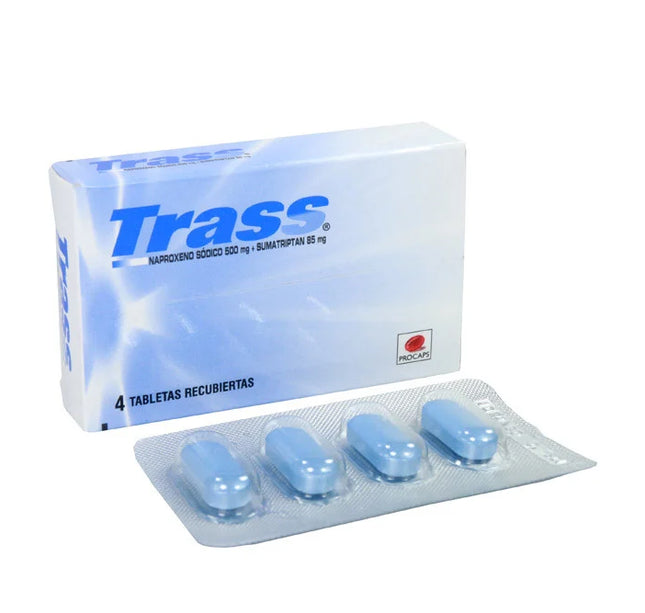 Trass 500/85 Mg 4 Tabletas