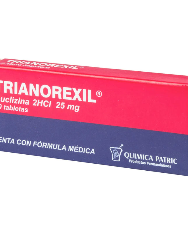TRIANOREXIL 25 MG 20 TABLETAS