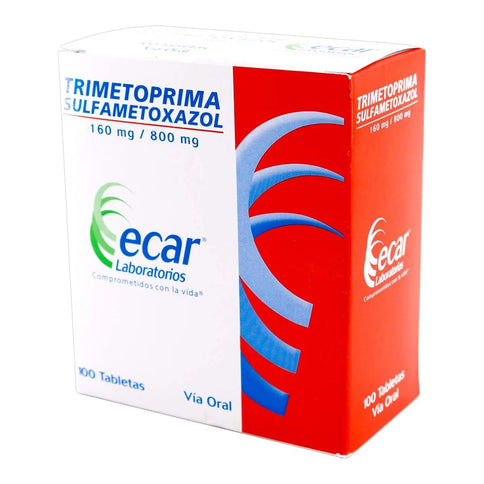Trimetoprim Sulfa F 160/800Mg 100 Tbs Ecar