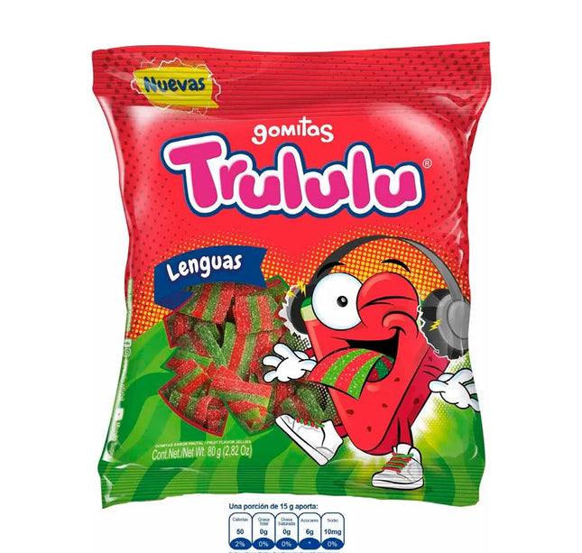 Gomas Trululu Lenguas Bolsa 70 Gr