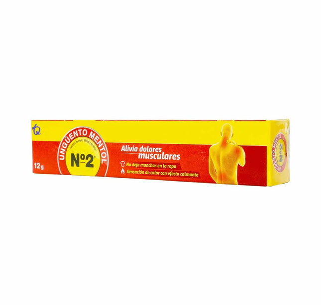 Unguento Mentol No 2 12 Gr Mk