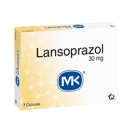 Lansoprazol 30 Mg 7 Capsulas Mk