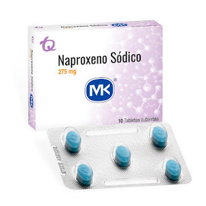 Naproxeno 275 Mg 10 Tabletas Mk