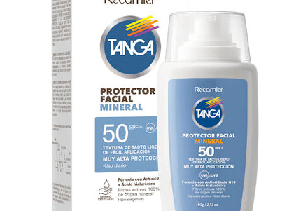 Protector Facial Mineral Tanga Spf50+ 60Grs