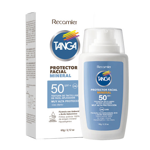 Protector Facial Mineral Tanga Spf50+ 60Grs
