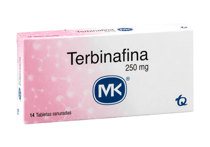 Terbinafina 250 Mg 14 Tabletas Mk
