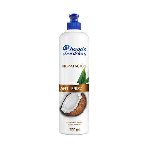 Crema Para  Peinar Head-Shoulders Hidratación Coco 300Ml