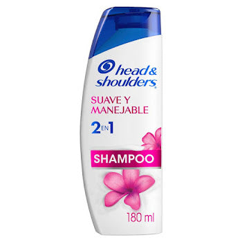 Shampoo Head-Shoulders 2 1 Suave Manejable 180 Ml