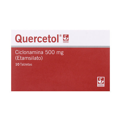 Quercetol 500 Mg 10 Tabletas