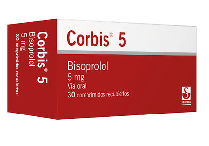 Corbis Bisoprolol 5 Mg 30 Tbs