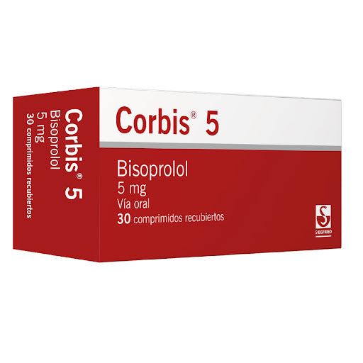 Corbis Bisoprolol 5 Mg 30 Tbs