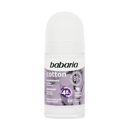Desodorante Babaria Rollon Cotton 50 Ml