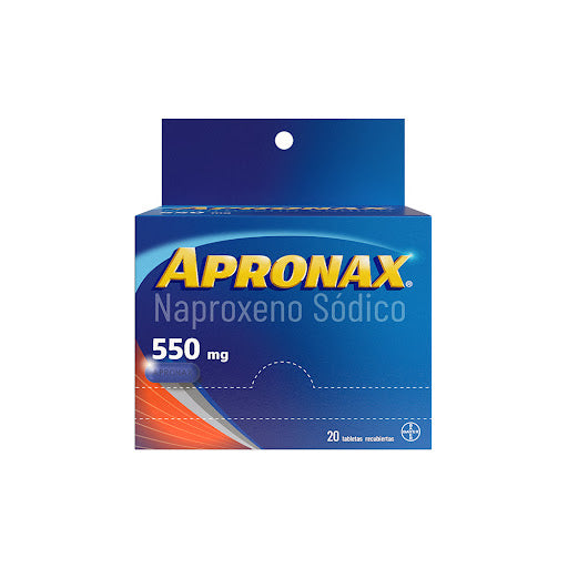 Apronax 550 Mg 20 Tabletas