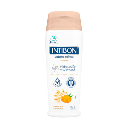 Jabón Intimo Intibon Avena Y Caléndula 120 Gr