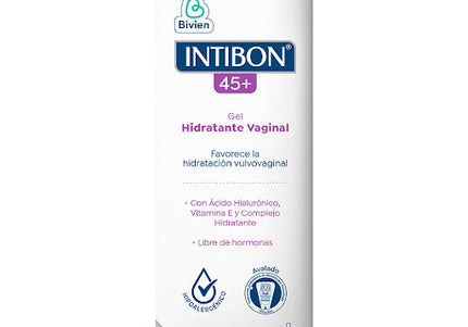 Gel Hidratante Intimo Intibon 45+ Menopausia 40Gr