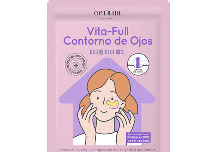 Parches Faciales Vital Full Contorno De Ojos Cettua