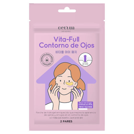Parches Faciales Vital Full Contorno De Ojos Cettua