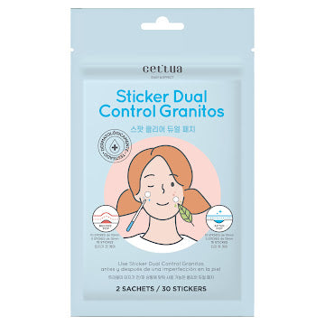 Sticker Dual Cettua Control Granitos 30 Und
