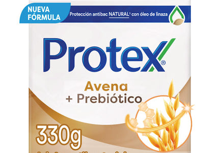 3 Jabones Protex Antibacterial Avena 110 Gr