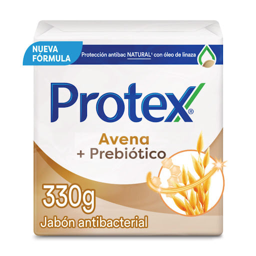 3 Jabones Protex Antibacterial Avena 110 Gr