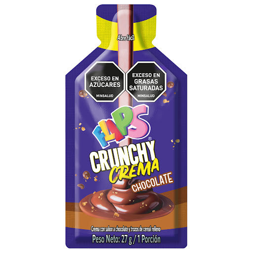 Flips Crunchy Crema Chocolate 27 Gr