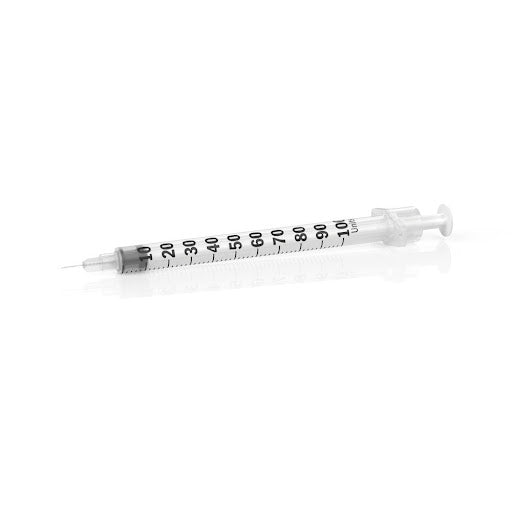 Jeringa Bd Ultra-Fine Insulina 1Ml 31G x 6Mm