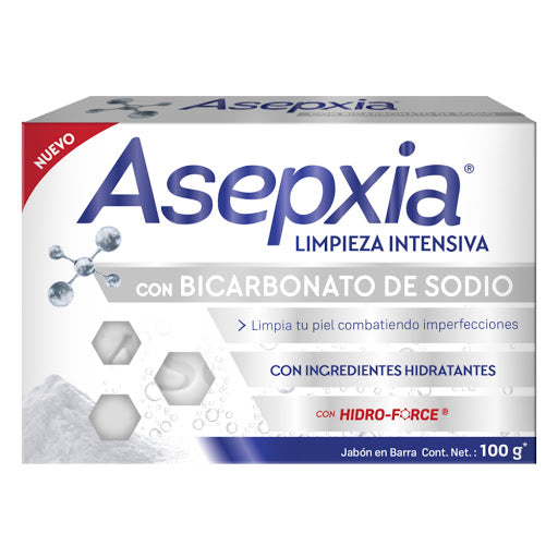 Jabón Asepxia Bicarbonato 100 Gr