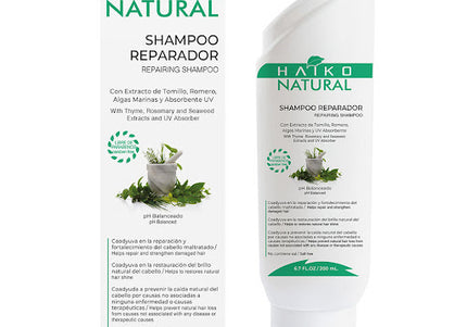 Shampoo Reparador Natural 200 Ml Haiko