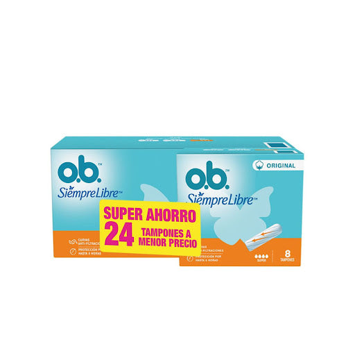Tampon Ob Original Super 16 Unidades + Original Super 8 Unidades