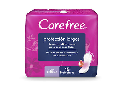 Protector Diarios Carefree Largos 15 Unidades