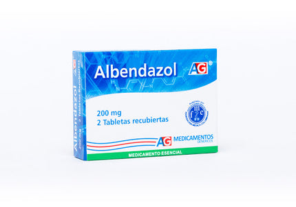 Albendazol 200 Mg 2 Tabletas Ag