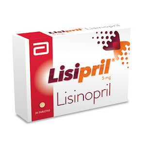 Lisipril 5 Mg 20 Tabletas