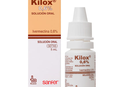 Kilox Ivermectina 0.6% Gotas 5 Ml