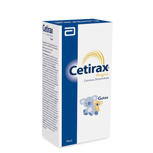 Cetirax Gotas 10 Mg 15 Ml