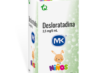 Desloratadina 2 5Mg 5Ml Jbe 60Ml Mk