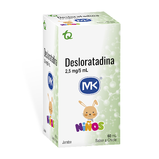 Desloratadina 2 5Mg 5Ml Jbe 60Ml Mk