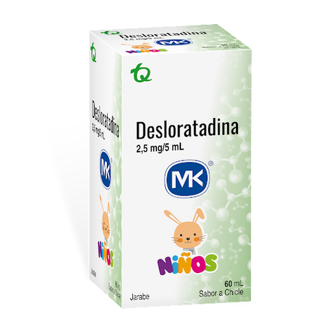 Desloratadina 2 5Mg 5Ml Jbe 60Ml Mk