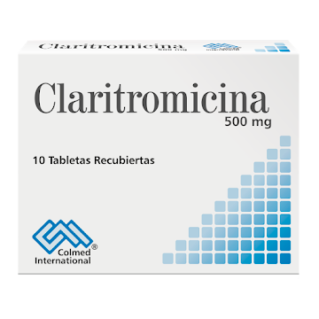 Claritromicina 500 Mg 10 Tabletas