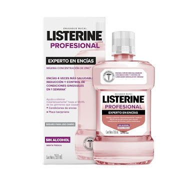 LISTERINE PROFESIO.EXPERTO ENCIAS 250ML