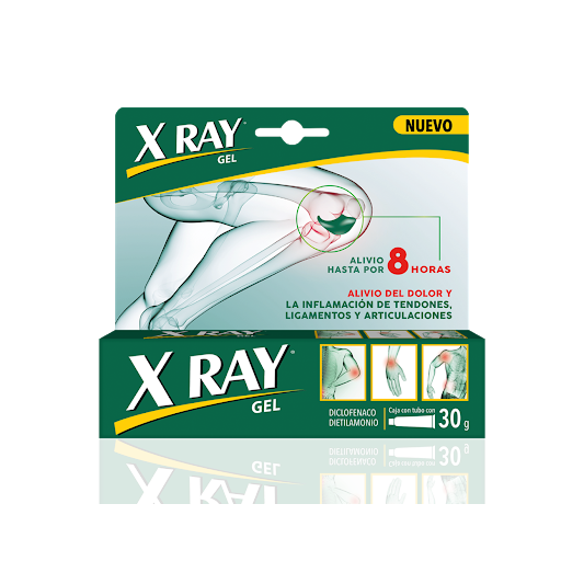 X Ray Gel (Diclofenaco 1%) 30 Gr (Sf)