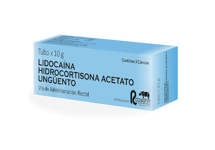 Lidocaina - Hidrocortisona Ung 10 Grs